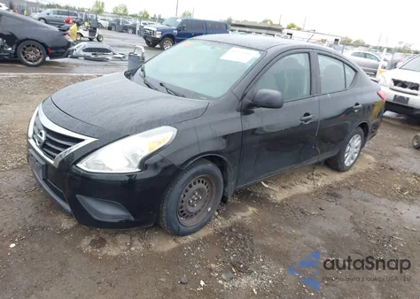 2015 Nissan Versa 1.6 S+ из США, поврежденный, VIN 3N1CN7AP1FL809508